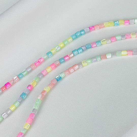 Бусины для украшений из Перламутра (110 бусин), Артикул: 117794 - изображение товара №1