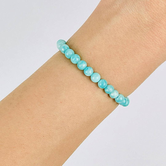 Браслет из Амазонита, Артикул: 117901 - изображение товара №2