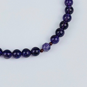 Четки из Аметиста (33 бусины), Артикул: 103988 - изображение товара №4