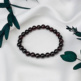 Браслет из Граната (Пироп), Артикул: 071834 - изображение товара №2