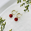 Серьги из Сердолика