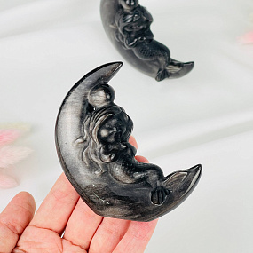 Фигурка "Русалка" из Обсидиана