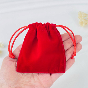 Мешочек: Бархат красный 1 шт.