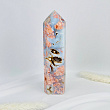 Кристалл из розового цветочного Агата