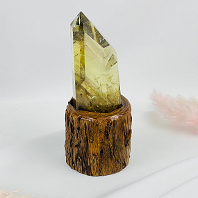 Кристалл из Цитрина на подставке, Артикул: 113374 - изображение товара №3