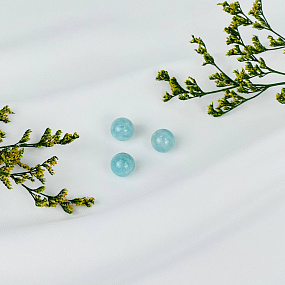 Бусины для украшений из Амазонита (3 шт), Артикул: 117549 - изображение товара №1