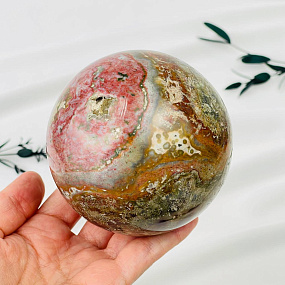 Шар из океанической Яшмы, Артикул: 086063 - изображение товара №2