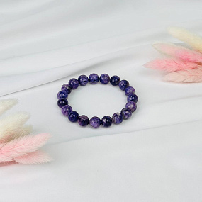 Браслет из Чароита, Артикул: 115953 - изображение товара №3