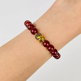 Браслет Будда из Сердолика