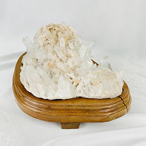 Друза Горного Хрусталя на подставке