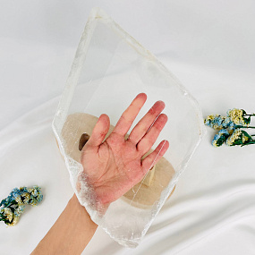 Срез Селенита на подставке, Артикул: 117486 - изображение товара №3