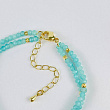 Браслет двойной из Амазонита и Малахита