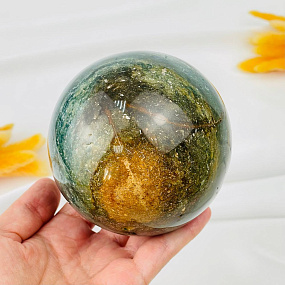 Шар из океанической Яшмы, Артикул: 088238 - изображение товара №2