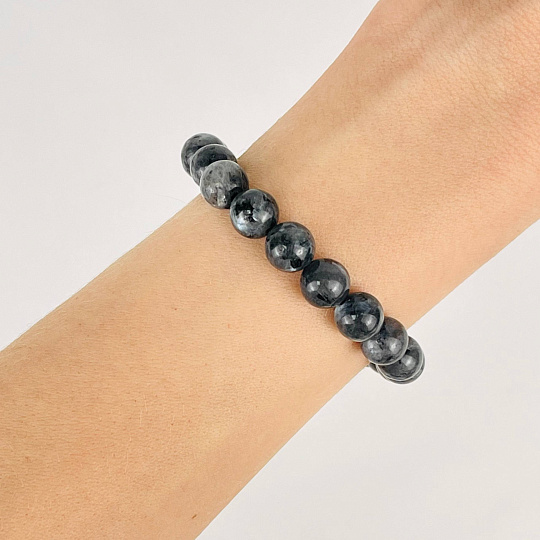 Браслет из Лабрадора (Лаврикит), Артикул: 090043 - изображение товара №1