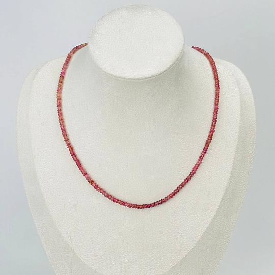 Колье из Шпинели (градиент), Артикул: 114765 - изображение товара №1