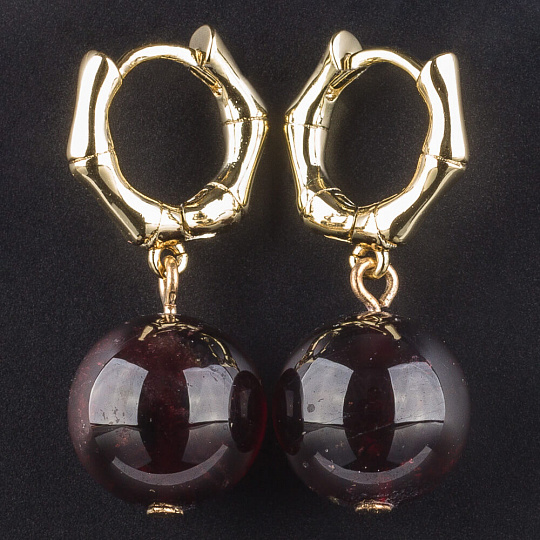 Серьги из Граната, Артикул: 088606 - изображение товара №1