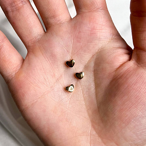 Вставка "Сердце" (3 шт), Артикул: 098694 - изображение товара №1