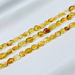 Бусины для украшений из Цитрина (галтовка)