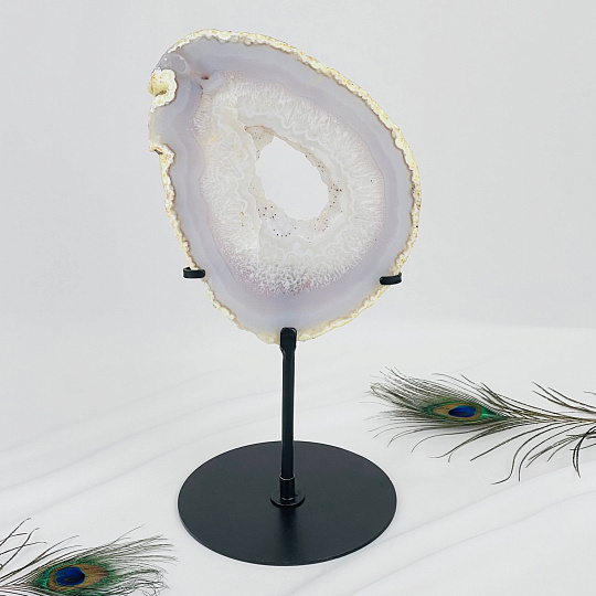 Срез Агата на подставке, Артикул: 117350 - изображение товара №1