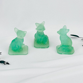 Фигурка Лиса из Флюорита, Артикул: 117435 - изображение товара №1