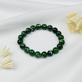 Браслет Хромдиопсид, Артикул: 073097 - изображение товара №2