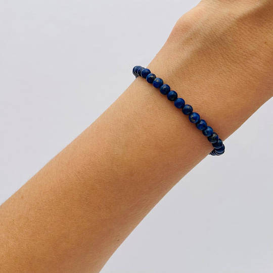 Браслет из Лазурита, Артикул: 102187 - изображение товара №2