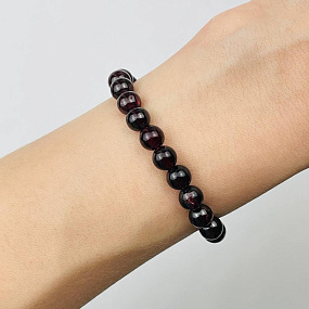 Браслет из Граната (Пироп), Артикул: 071834 - изображение товара №1