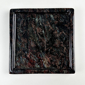 Блюдо из Арфведсонита (Нуумит), Артикул: 117108 - изображение товара №1