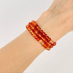 Бусины для украшений из Сердолика, Артикул: 080340 - изображение товара №2