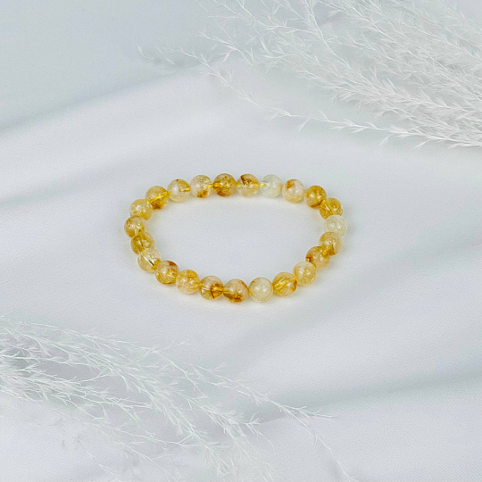 Браслет из Цитрина, Артикул: 077864 - изображение товара №2