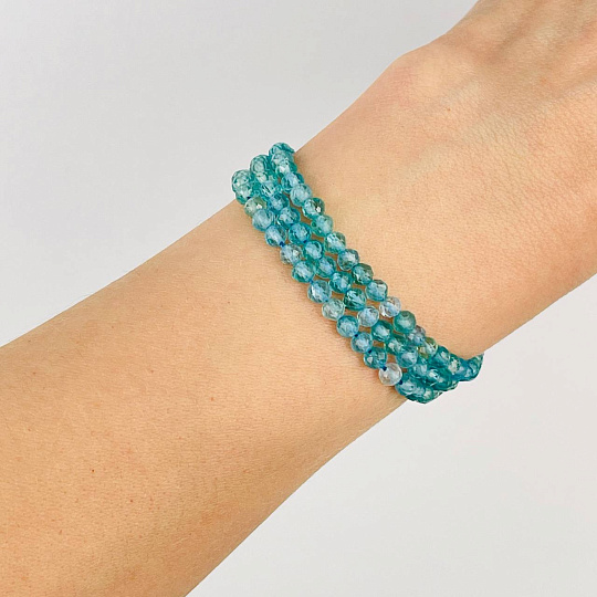 Бусины для украшений из Апатита (110 бусин), Артикул: 074357 - изображение товара №2