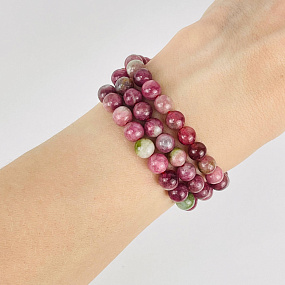 Бусины для украшений из Турмалина розового, Артикул: 093103 - изображение товара №3