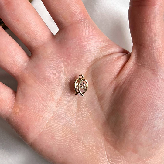 Подвеска "Цветок" (1 шт), Артикул: 098701 - изображение товара №2