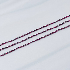 Бусины для украшений из Граната (Альмандин) (110 бусин), Артикул: 080614 - изображение товара №1