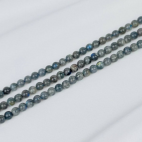 Бусины для украшений из Лабрадора (60 бусин), Артикул: 078616 - изображение товара №1