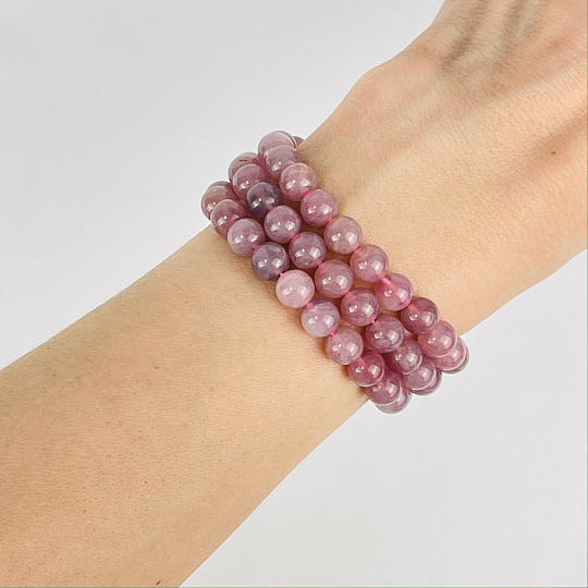 Бусины для украшений из мадагаскарского Розового кварца, Артикул: 076399 - изображение товара №2