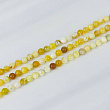 Бусины для украшений из желтого Опала (46 бусин)