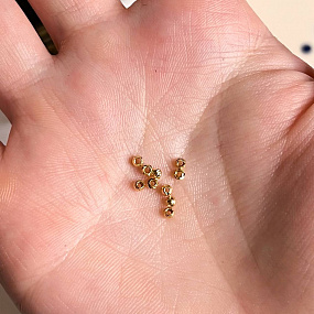 Бусины-разделители, спейсеры (10 шт)