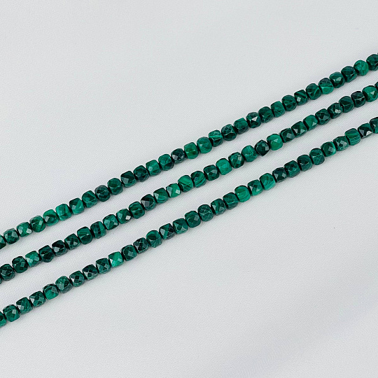 Бусины для украшений из Малахита, Артикул: 117700 - изображение товара №1