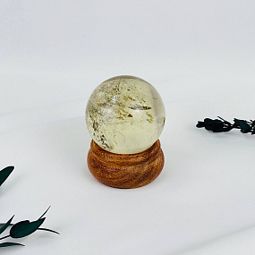 Шар из Цитрина на подставке