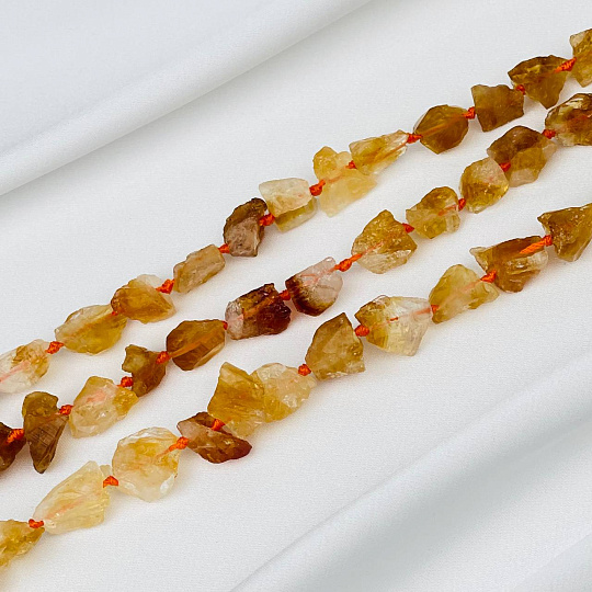Бусины для украшений из необработанного Цитрина, Артикул: 098944 - изображение товара №1
