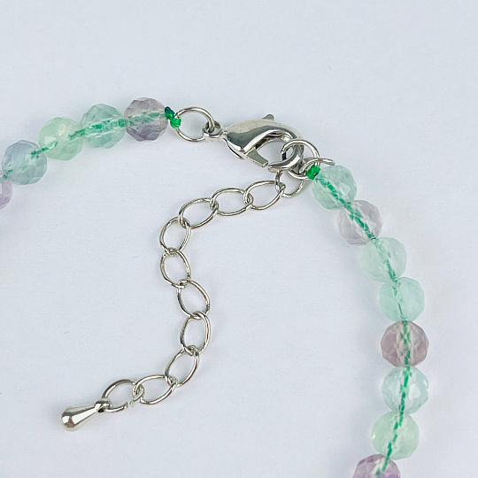 Браслет из Флюорита огранка, Артикул: 092955 - изображение товара №4
