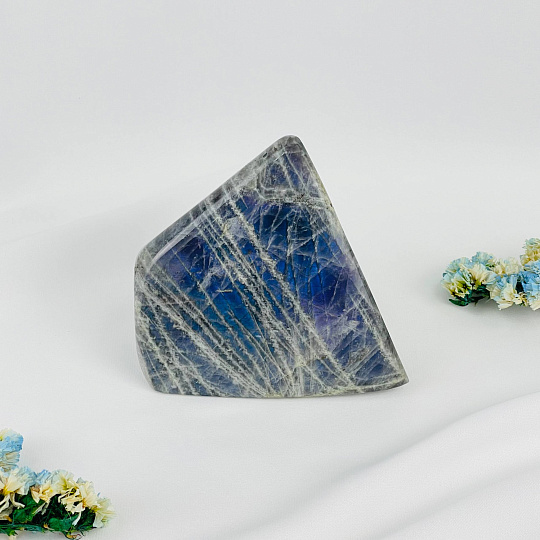 Срез (экран) из камня Лабрадор полированный, Артикул: 101004 - изображение товара №1