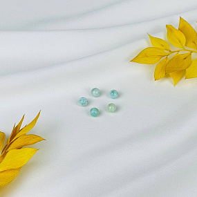 Бусины для украшений из Ларимара (5 шт), Артикул: 116496 - изображение товара №1