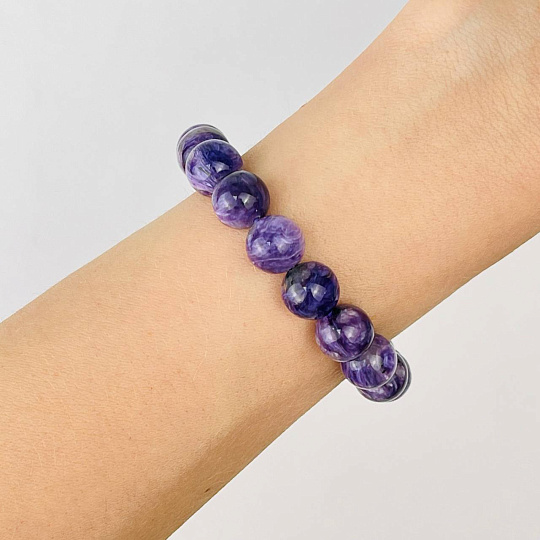 Браслет из Чароита, Артикул: 115953 - изображение товара №1