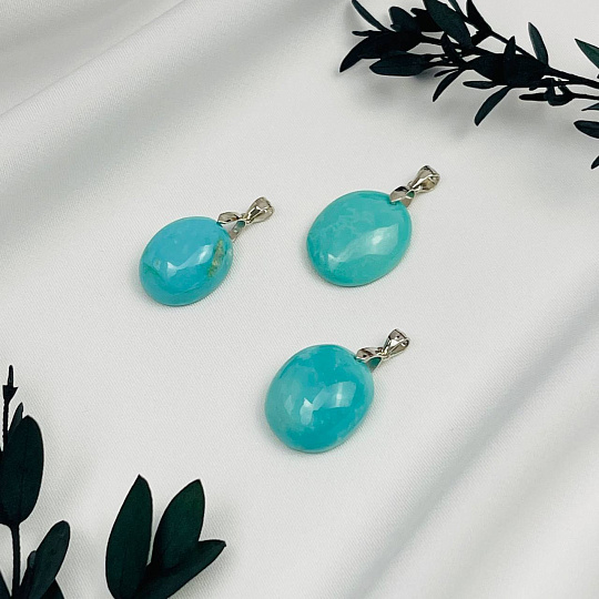 Кулон из Бирюзы, Артикул: 108389 - изображение товара №2