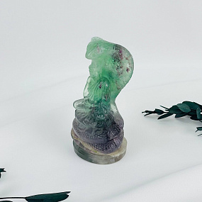 Статуэтка Будда из Флюорита, Артикул: 117374 - изображение товара №4