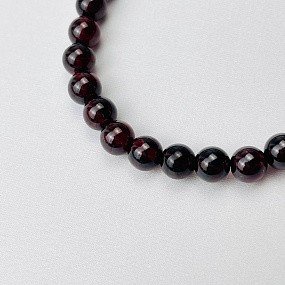 Браслет из Граната (Пироп), Артикул: 071834 - изображение товара №3