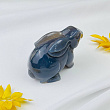 Кролик резной из Агата с жеодой
