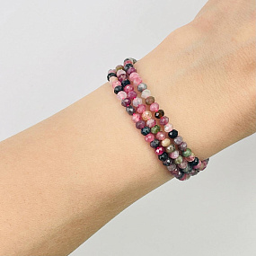 Бусины для рукоделия из камня Турмалин огранка, Артикул: 067284 - изображение товара №2